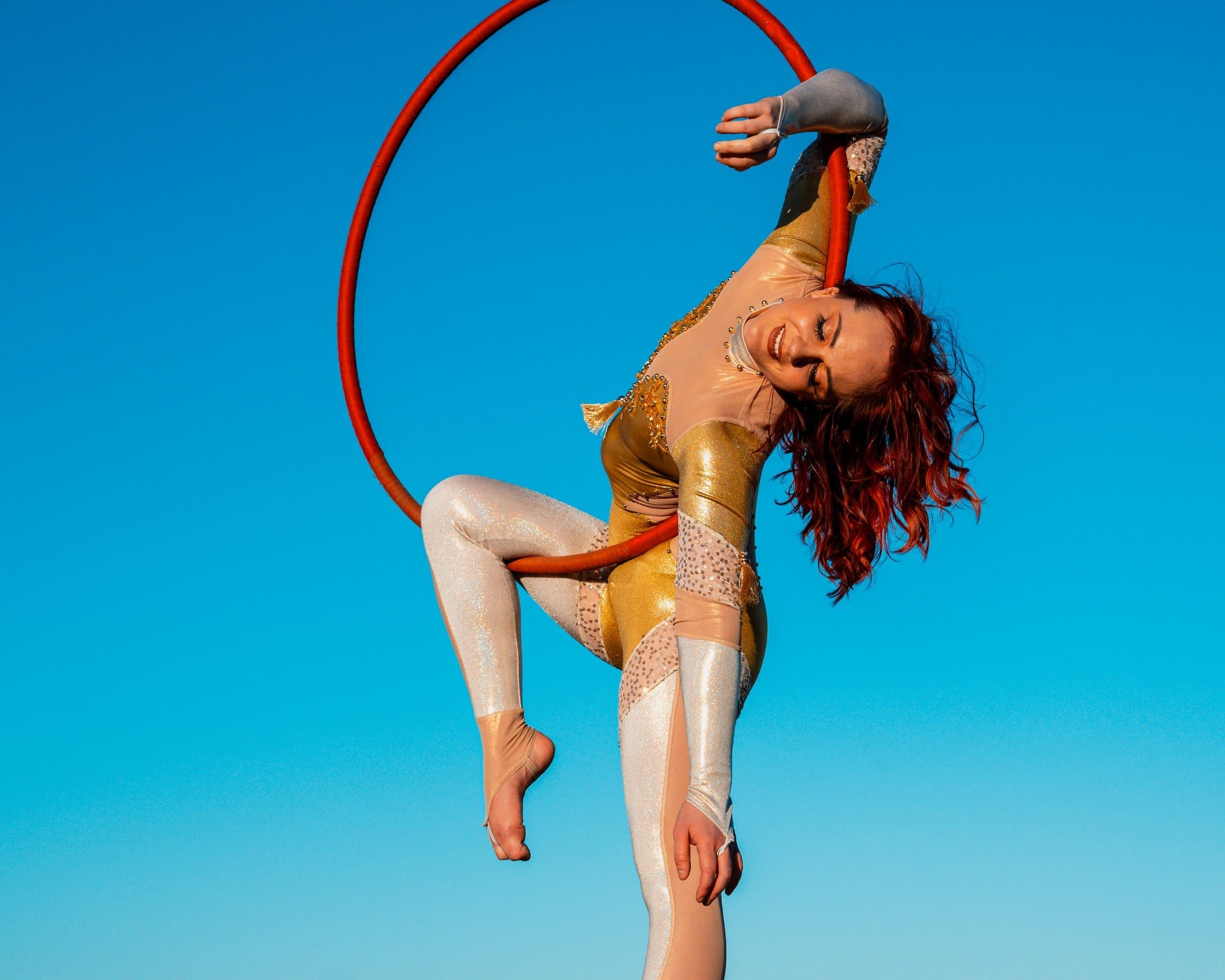Veronica Waite demonstrating during a coaching session